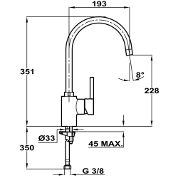 Bateria Teka ARK 915 chrom
